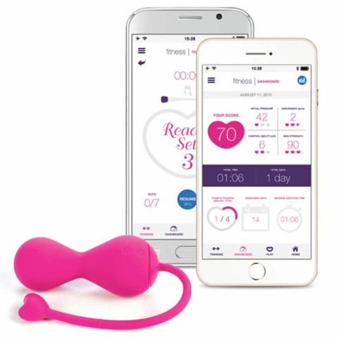 Kulki gejszy - Lovelife by OhMiBod Krush Pink Kulki gejszy - Lovelife by OhMiBod Krush Pink