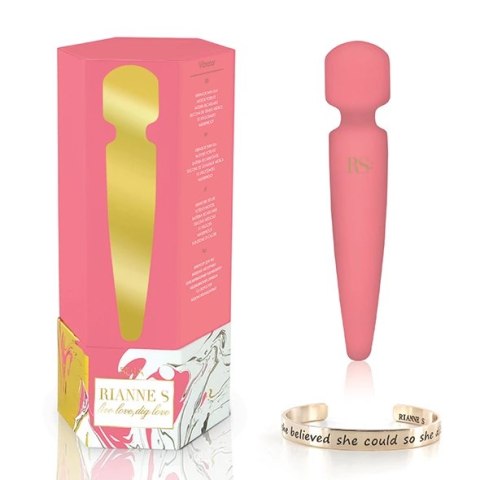 Masażer - RS Essentials Bella Mini Body Wand Coral Masażer - RS Essentials Bella Mini Body Wand Coral