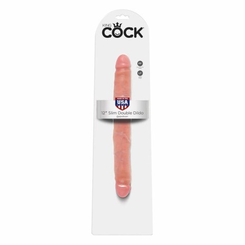 Penis dildo podwójny - King Cock 12 Inch Slim Double Flesh Penis dildo podwójny - King Cock 12 Inch Slim Double Flesh