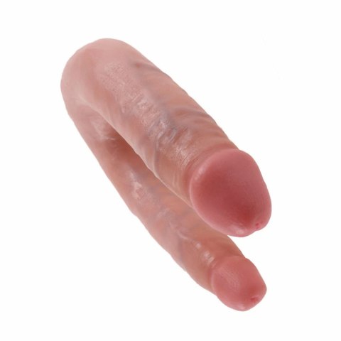 Penis dildo podwójny - King Cock U-Shaped Double Trouble Small Flesh Penis dildo podwójny - King Cock U-Shaped Double Trouble Small Flesh