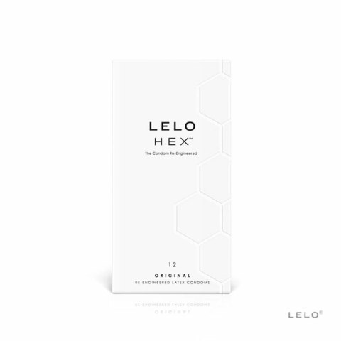 Prezerwatywy - Lelo HEX Original 12 szt Prezerwatywy - Lelo HEX Original 12 szt