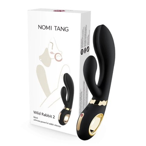 Wibrator - Nomi Tang Wild Rabbit 2 Black & Gold Wibrator - Nomi Tang Wild Rabbit 2 Black & Gold
