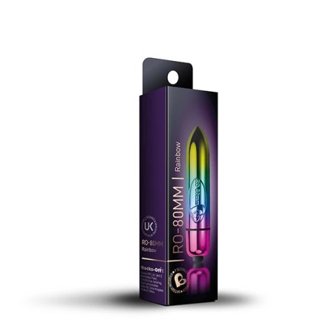 Wibrator - Rocks-Off RO-80mm 7-Speed Rainbow Wibrator - Rocks-Off RO-80mm 7-Speed Rainbow