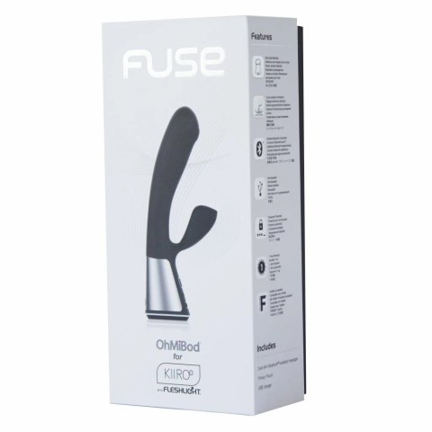 Wibrator do cyberseksu - Kiiroo OhMiBod Fuse Black Wibrator do cyberseksu - Kiiroo OhMiBod Fuse Black