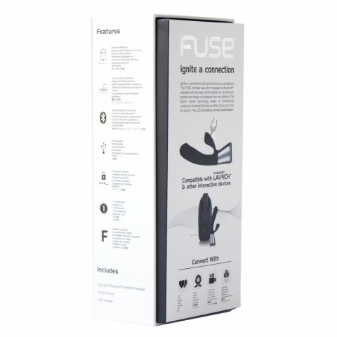 Wibrator do cyberseksu - Kiiroo OhMiBod Fuse Black Wibrator do cyberseksu - Kiiroo OhMiBod Fuse Black