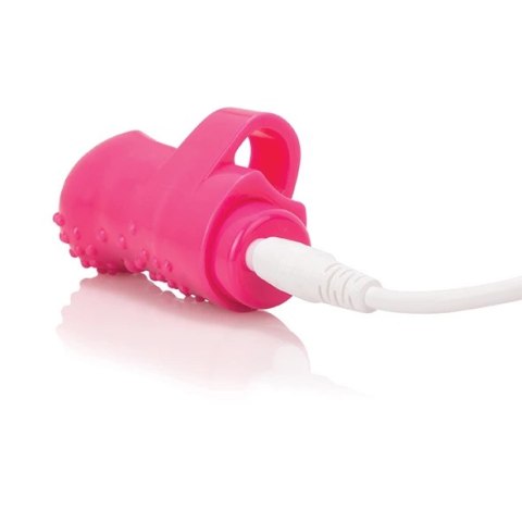 Wibrator na palec - The Screaming O Charged FingO Pink Wibrator na palec - The Screaming O Charged FingO Pink