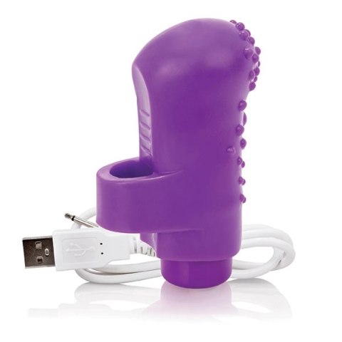 Wibrator na palec - The Screaming O Charged FingO Purple Wibrator na palec - The Screaming O Charged FingO Purple