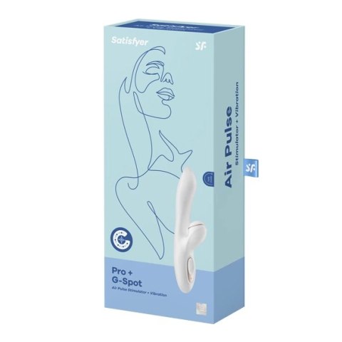Wibrator z masażerem powietrznym - Satisfyer Pro G-Spot Rabbit Wibrator z masażerem powietrznym - Satisfyer Pro G-Spot Rabbit