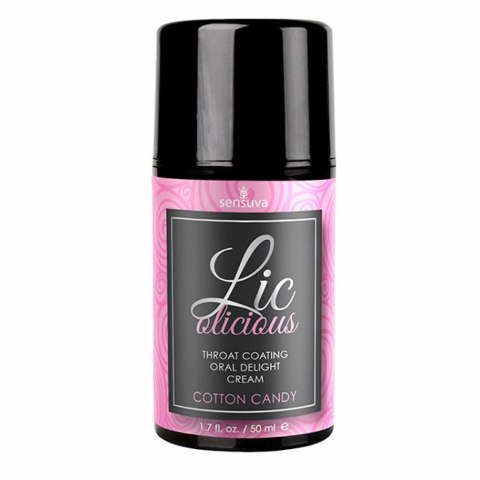 Żel do seksu oralnego - Sensuva Lic-o-licious Cotton Candy 50 ml Żel do seksu oralnego - Sensuva Lic-o-licious Cotton Candy 50 ml