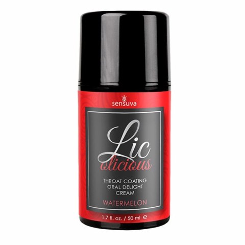 Żel do seksu oralnego - Sensuva Lic-o-licious Watermelon 50 ml Żel do seksu oralnego - Sensuva Lic-o-licious Watermelon 50 ml