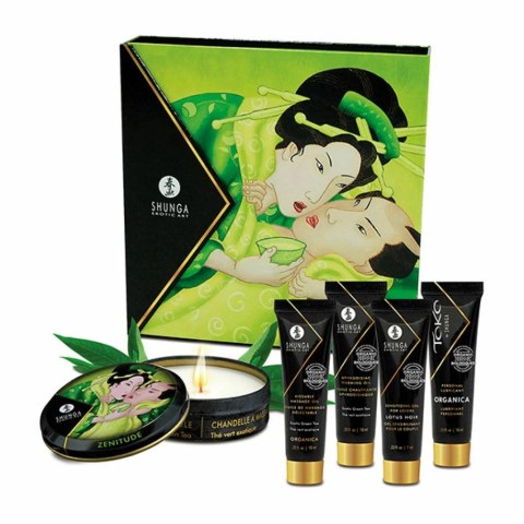 Zestaw akcesoriów - Shunga Geishas Secret Kit Green Tea Zestaw akcesoriów - Shunga Geishas Secret Kit Green Tea