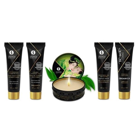 Zestaw akcesoriów - Shunga Geishas Secret Kit Green Tea Zestaw akcesoriów - Shunga Geishas Secret Kit Green Tea