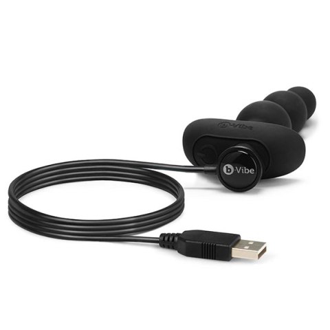Koraliki analne wibrujące - B-Vibe Triplet Black Koraliki analne wibrujące - B-Vibe Triplet Black