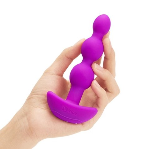 Koraliki analne wibrujące - B-Vibe Triplet Fuchsia Koraliki analne wibrujące - B-Vibe Triplet Fuchsia
