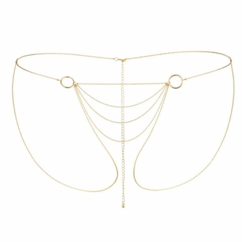 Łańcuszki jak bikini - Bijoux Indiscrets Magnifique Bikini Chain Gold Łańcuszki jak bikini - Bijoux Indiscrets Magnifique Bikini Chain Gold