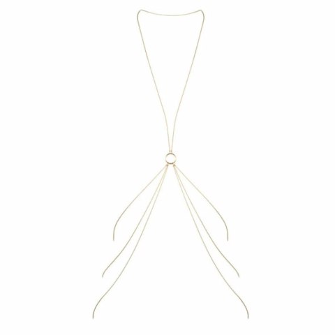 Łańcuszki na ciało ósemka - Bijoux Indiscrets Magnifique 8 Body Chain Gold