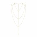 Łańcuszki na plecy i dekolt - Bijoux Indiscrets Magnifique Back & Cleavage Chain Gold