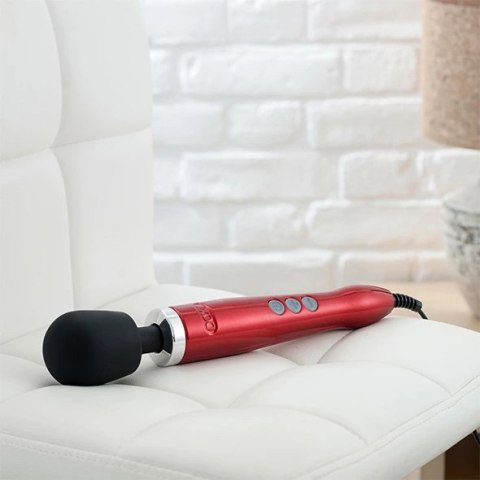 Masażer sieciowy - Doxy Die Cast Wand Massager Red Masażer sieciowy - Doxy Die Cast Wand Massager Red