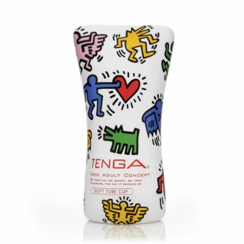 Masturbator - Tenga Keith Haring Soft Tube Cup Masturbator - Tenga Keith Haring Soft Tube Cup