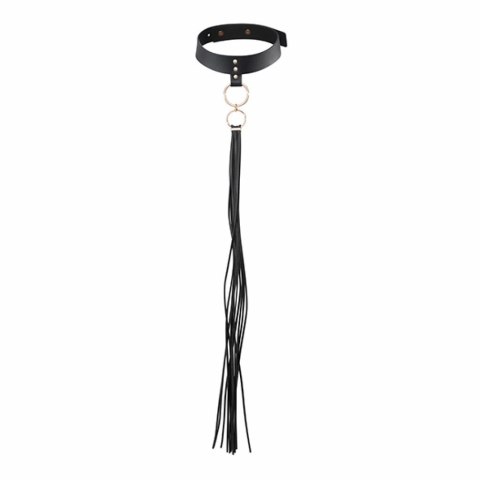 Obroża - Bijoux Indiscrets Maze Tassel Choker Black Obroża - Bijoux Indiscrets Maze Tassel Choker Black