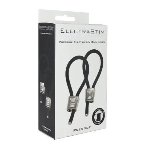 Pętle na penisa - ElectraStim Prestige ElectraLoops Silver (2 szt) Pętle na penisa - ElectraStim Prestige ElectraLoops Silver (2 szt)