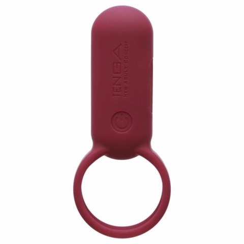 Pierścień wibrujący - Tenga SVR Smart Vibe Ring Carmine Pierścień wibrujący - Tenga SVR Smart Vibe Ring Carmine