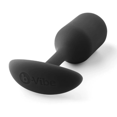 B-Vibe Snug Plug 2 Black - anatomiczny model silikonowy, 111g B-Vibe Snug Plug 2 Black - anatomiczny model silikonowy, 111g