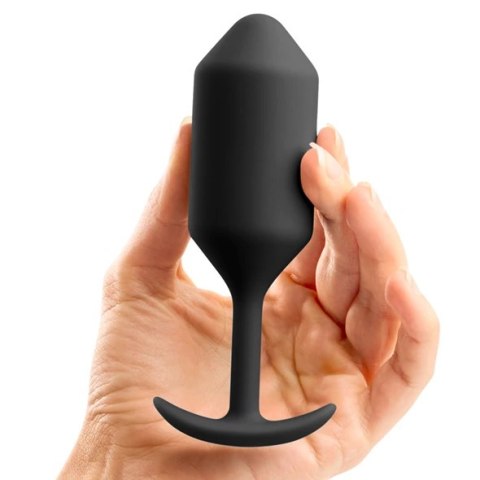 Plug analny - B-Vibe Snug Plug 3 Black Plug analny - B-Vibe Snug Plug 3 Black
