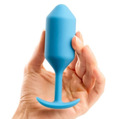 Plug analny - B-Vibe Snug Plug 3 Teal Plug analny - B-Vibe Snug Plug 3 Teal