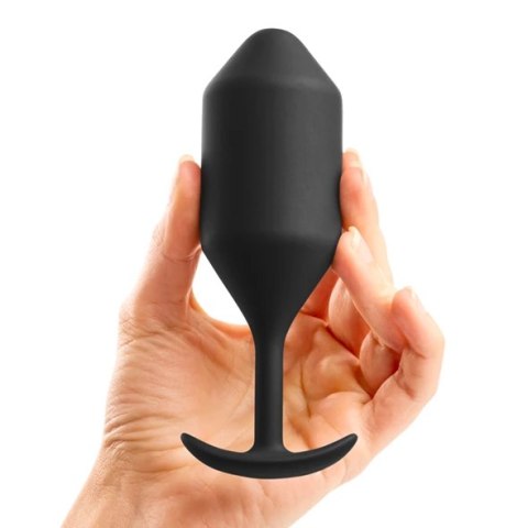 Plug analny - B-Vibe Snug Plug 4 Black Plug analny - B-Vibe Snug Plug 4 Black