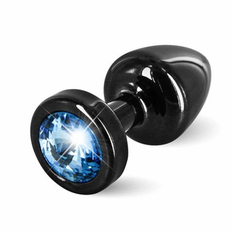 Plug analny - Diogol Anni Round Black & Blue 25 mm Plug analny - Diogol Anni Round Black & Blue 25 mm