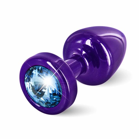 Plug analny - Diogol Anni Round Purple & Blue 25 mm Plug analny - Diogol Anni Round Purple & Blue 25 mm
