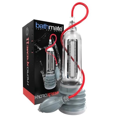Pompka powiększająca penisa + zestaw akcesoriów - Bathmate Hydroxtreme11 Crystal Clear Pompka powiększająca penisa + zestaw akcesoriów - Bathmate Hydroxtreme11 Crystal Clear