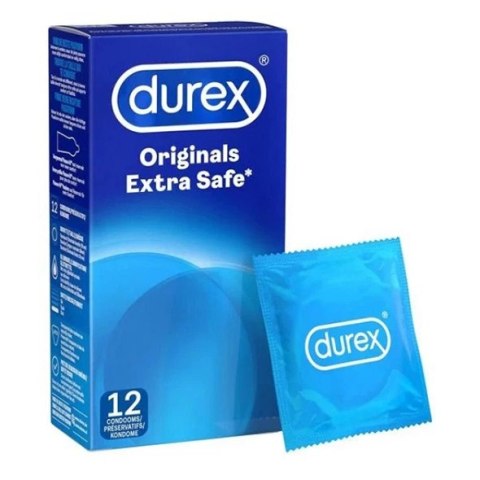 Prezerwatywy - Durex Originals Extra Safe 12 szt Prezerwatywy - Durex Originals Extra Safe 12 szt