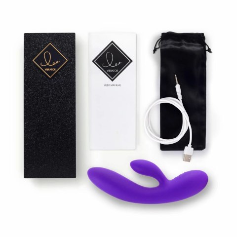 Wibrator - FeelzToys Lea Medium Purple (Glitter) Wibrator - FeelzToys Lea Medium Purple (Glitter)