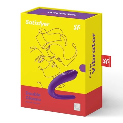 Wibrator dla par - Satisfyer Double Classic Wibrator dla par - Satisfyer Double Classic