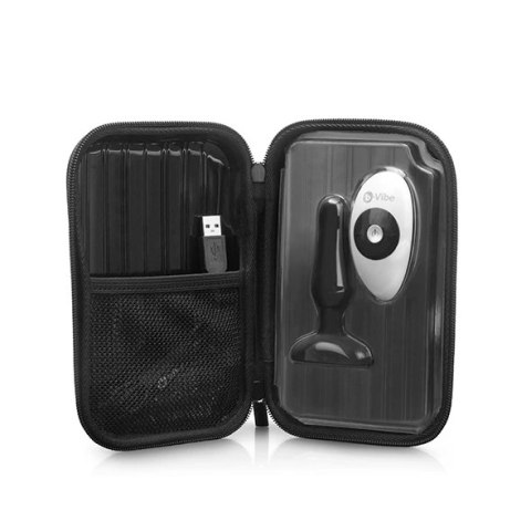 Zdalnie sterowany plug analny - B-Vibe Novice Plug Black Zdalnie sterowany plug analny - B-Vibe Novice Plug Black
