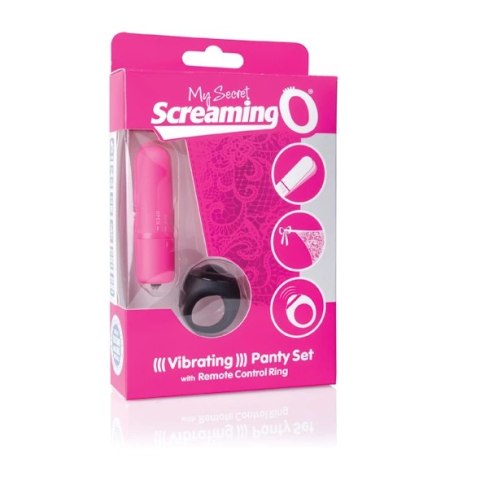 Zdalnie sterowany wibrator do majteczek - The Screaming O Remote Control Panty Vibe Pink Zdalnie sterowany wibrator do majteczek - The Screaming O Remote Control Panty Vibe Pink
