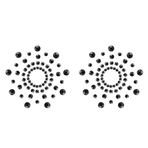 Biżuteria na piersi - Bijoux Indiscrets Mimi Black Biżuteria na piersi - Bijoux Indiscrets Mimi Black