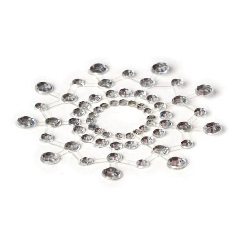 Biżuteria na piersi - Bijoux Indiscrets Mimi Silver Biżuteria na piersi - Bijoux Indiscrets Mimi Silver