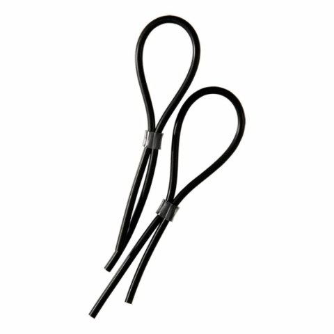 Gumowa pętla na penisa i jądra - ElectraStim Rubber Adj. Cock and Scrotal Loops Gumowa pętla na penisa i jądra - ElectraStim Rubber Adj. Cock and Scrotal Loops