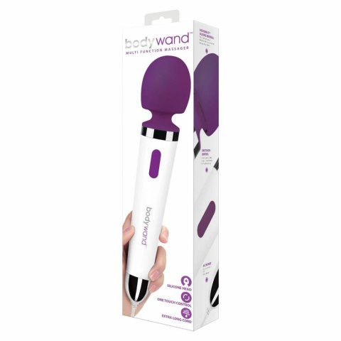 Masażer sieciowy - Bodywand Plug-In White Purple Masażer sieciowy - Bodywand Plug-In White Purple