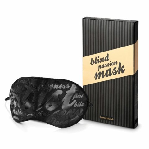 Maska na oczy - Bijoux Indiscrets Blind Passion Mask Maska na oczy - Bijoux Indiscrets Blind Passion Mask