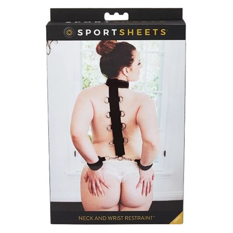 Obroża z kajdankami - Sportsheets Neck & Wrist Restraint Obroża z kajdankami - Sportsheets Neck & Wrist Restraint