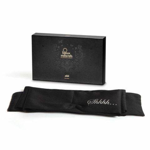 Opaska na oczy - Bijoux Indiscrets Shhh Blindfold Opaska na oczy - Bijoux Indiscrets Shhh Blindfold
