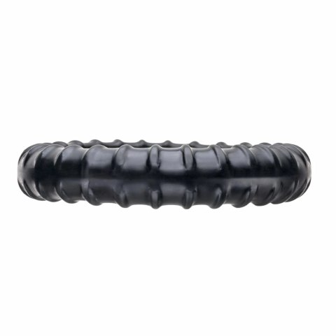 Pierścień na penisa - Perfect Fit Ribbed Ring Black Czarny Pierścień na penisa - Perfect Fit Ribbed Ring Black Czarny