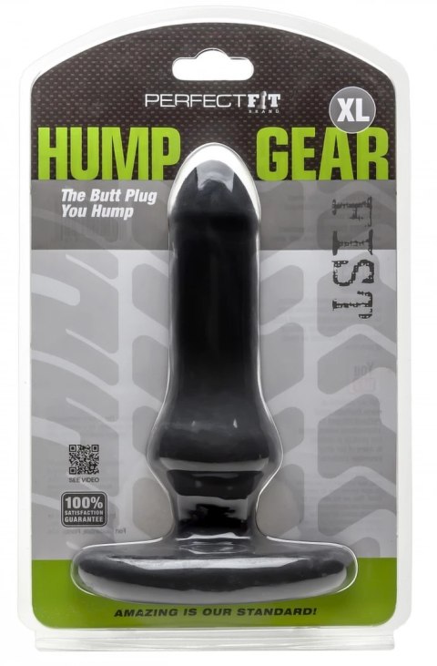 Plug analny - Perfect Fit Hump Gear XL Black Czarny Plug analny - Perfect Fit Hump Gear XL Black Czarny