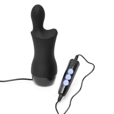 Wibrator - Doxy The Don Plug-In Anal Toy Black Wibrator - Doxy The Don Plug-In Anal Toy Black