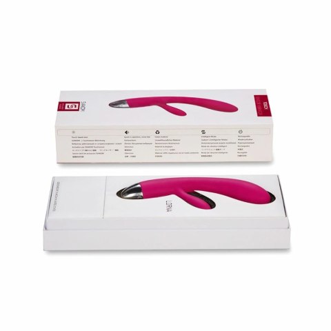 Wibrator z sensorem dotykowym - Svakom Lorna Touch Sensor Vibrator Wine Red Wibrator z sensorem dotykowym - Svakom Lorna Touch Sensor Vibrator Wine Red