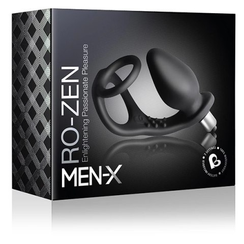 Wibrujący masażer prostaty z pierścieniem - Rocks-Off RO-Zen 7-Speed Wibrujący masażer prostaty z pierścieniem - Rocks-Off RO-Zen 7-Speed